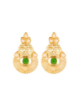 Golden Empire Vert Earrings