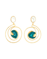 L'amour Toujours Green Earrings