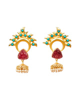 Paon Rose Earrings