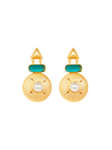 Baroque Paradis Blue Earrings