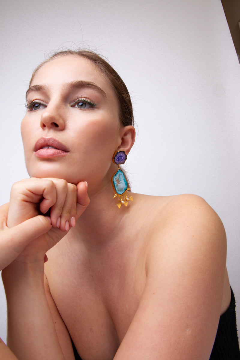 Bleu Lilly Earrings