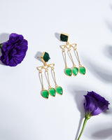 Valentine Vert Earrings