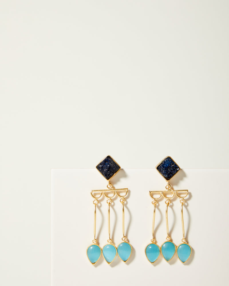 Valentine Blue Earrings