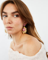 Rosa Perle Earrings