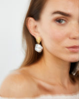 Baroque Pearl Drop Earrings