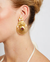 Golden Empire Violette Earrings