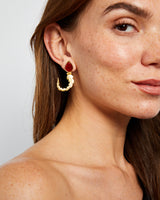 Rouge Gold Leaf Earrings