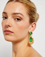 Vert Perle Earrings