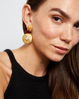 Baroque Paradis Red Earrings