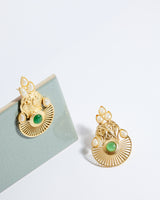 Golden Empire Vert Earrings