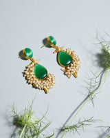 Vert Perle Earrings