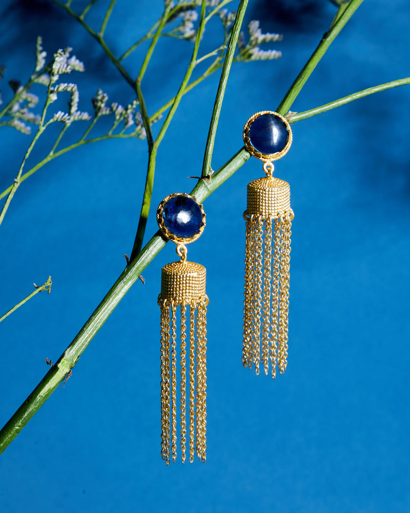 Blue Gocce Earrings