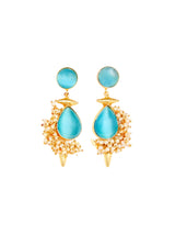 Turquoise Perle Earrings